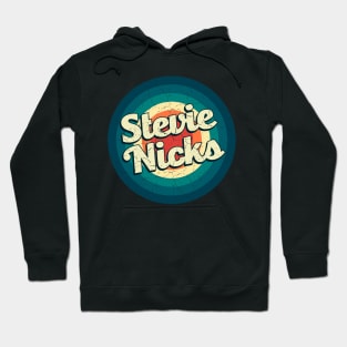 Graphic Stevie Name Retro Vintage Circle Hoodie